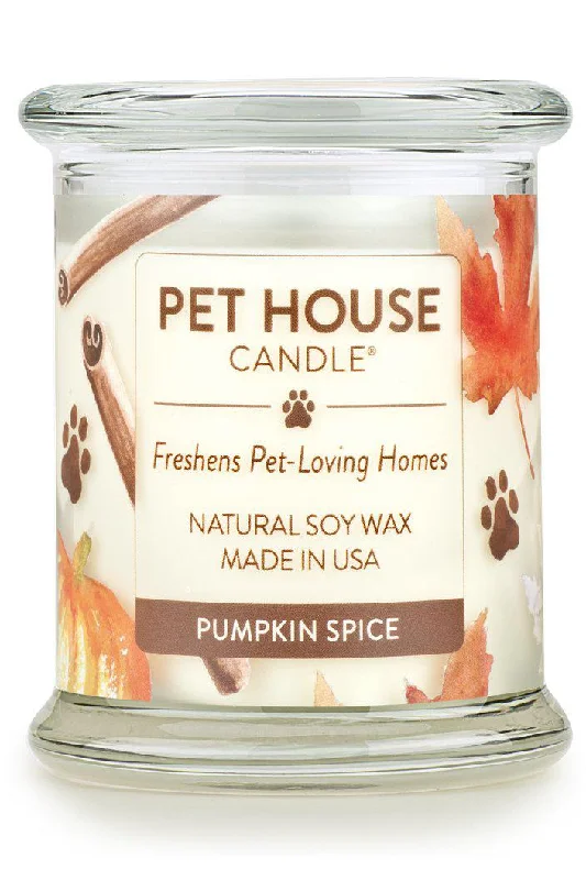 Pet House Pumpkin Spice Soy and Essential Oil Candle