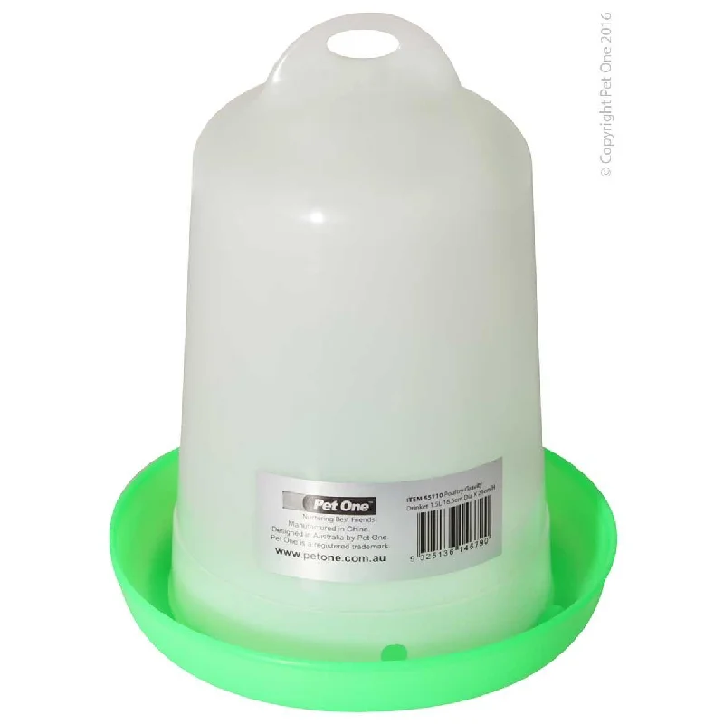 Avi One Poultry Gravity Drinker 1.5L