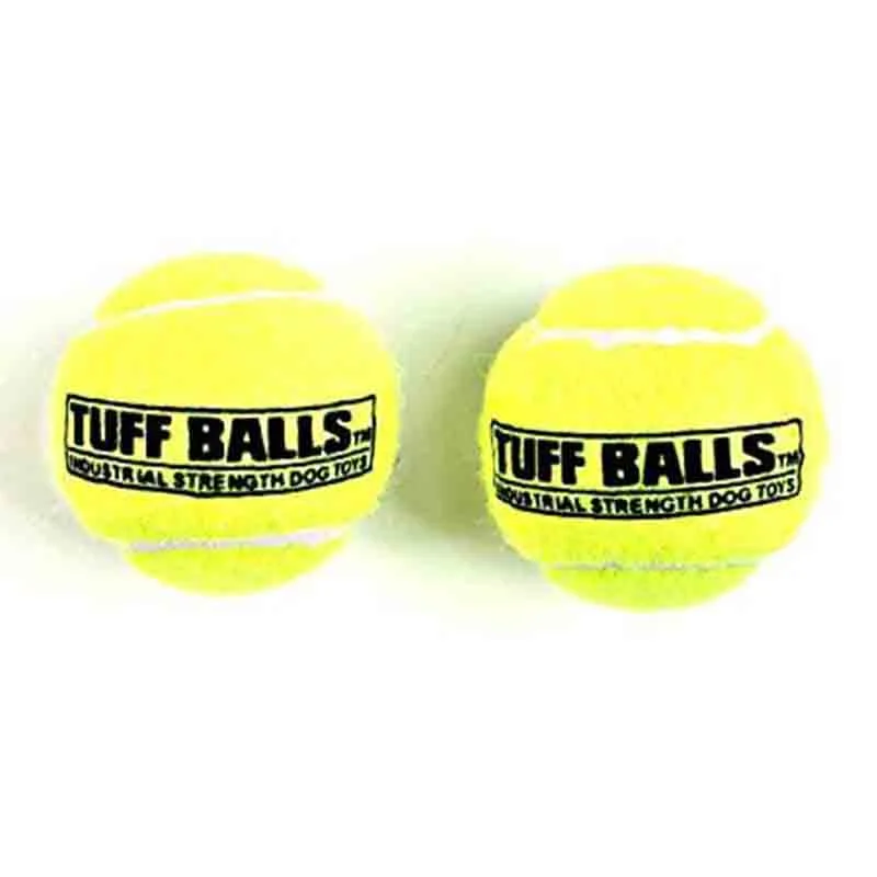 Petsport Jr. Tuff Balls Dog Toy, 5 cm, 2 Pack