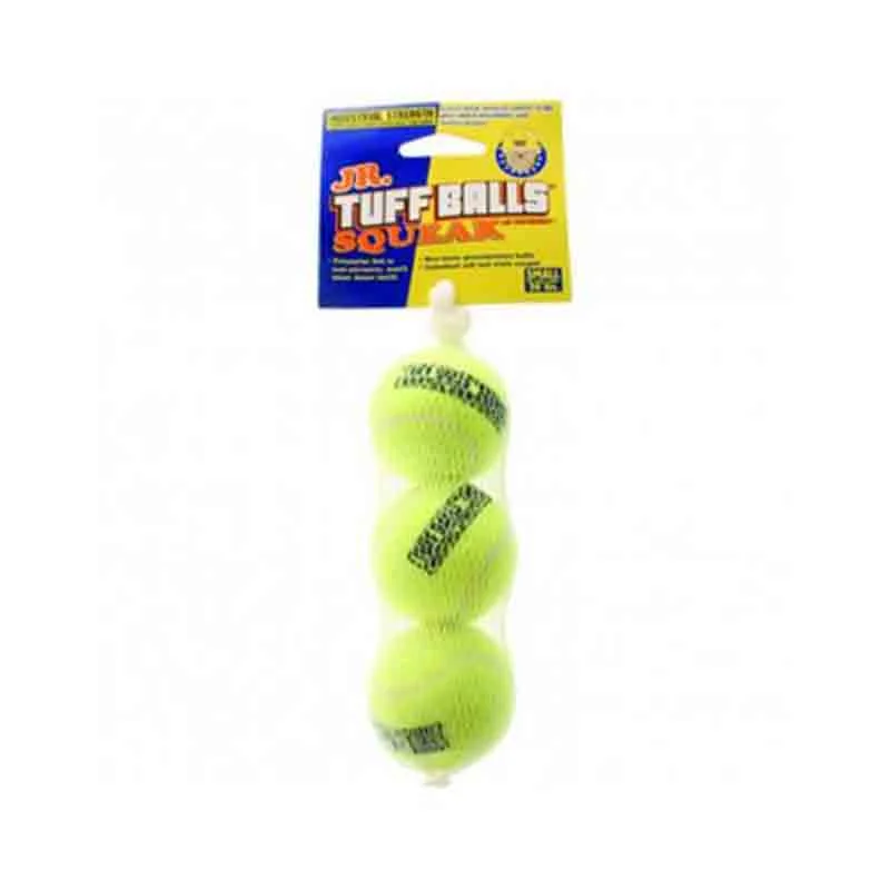 Petsport Tuff Balls Squeak Mesh, 3 Pack