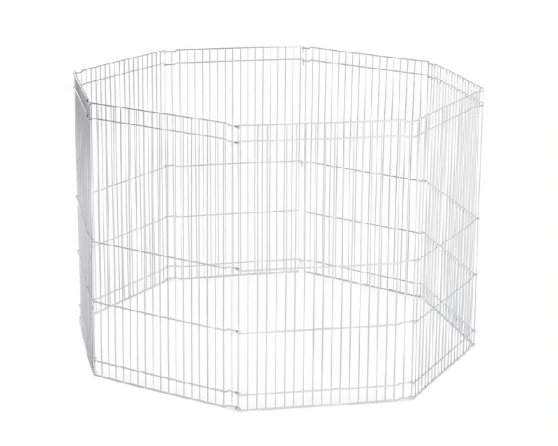 Prevue White Pet Playpen for Small Animals