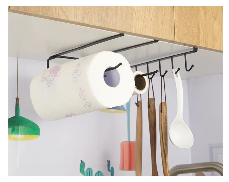 Punch-free towel rag hanger