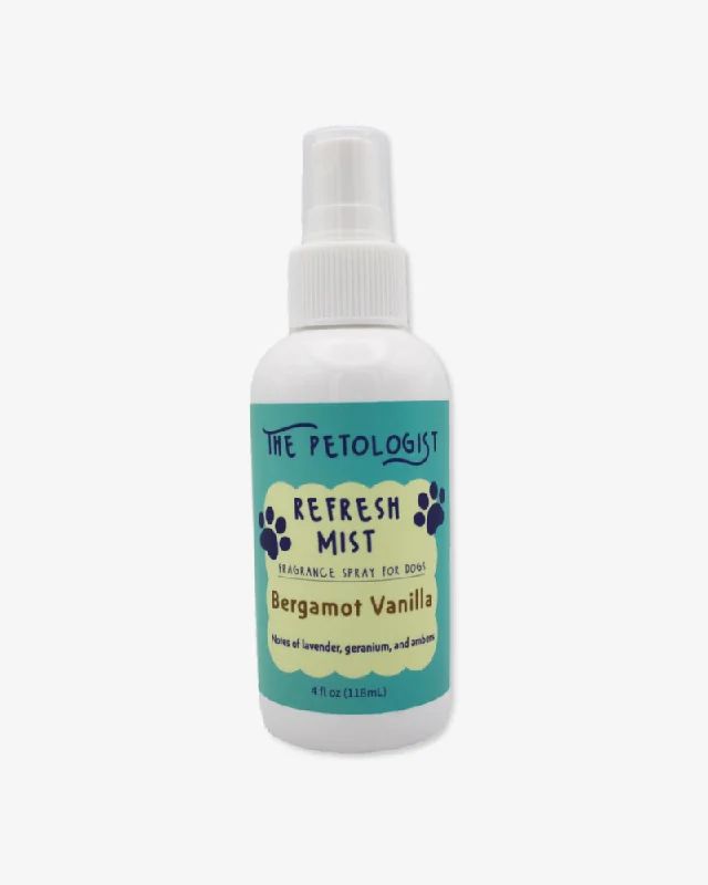 Refreshing Dog Mist in Bergamot Vanilla