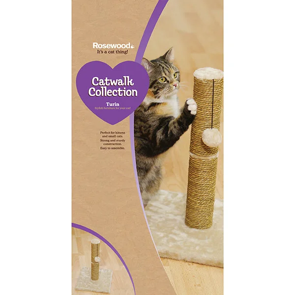 Rosewood Turin Cat Scratcher