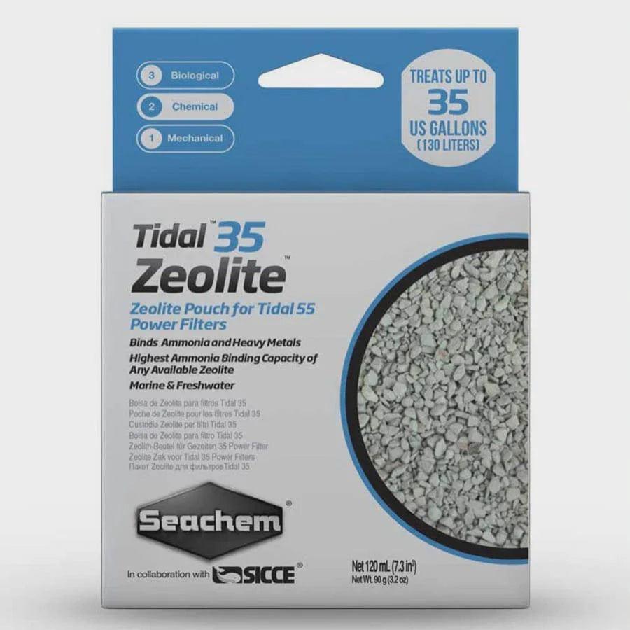 Seachem Tidal 35 Zeolite 120ml bagged