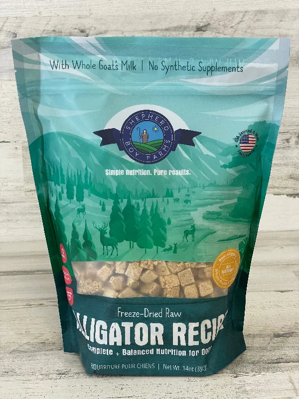 Shepherd Boy Farms Freeze-Dried Alligator 14oz