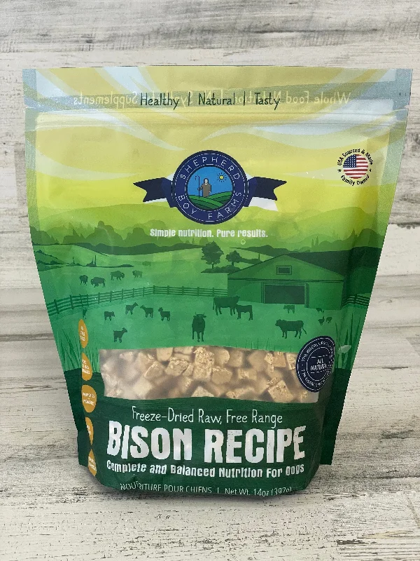 Shepherd Boy Farms Freeze-Dried Bison 14oz