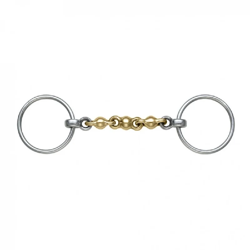 Shires Loose Ring Brass Alloy Waterford Bit