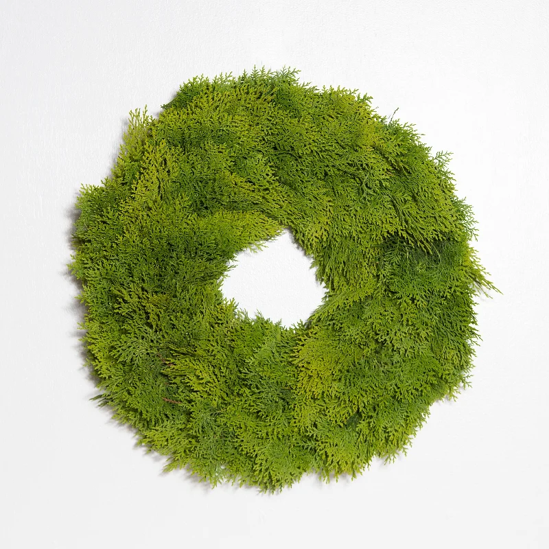 Fresh Simply Cedar Wreath 24"