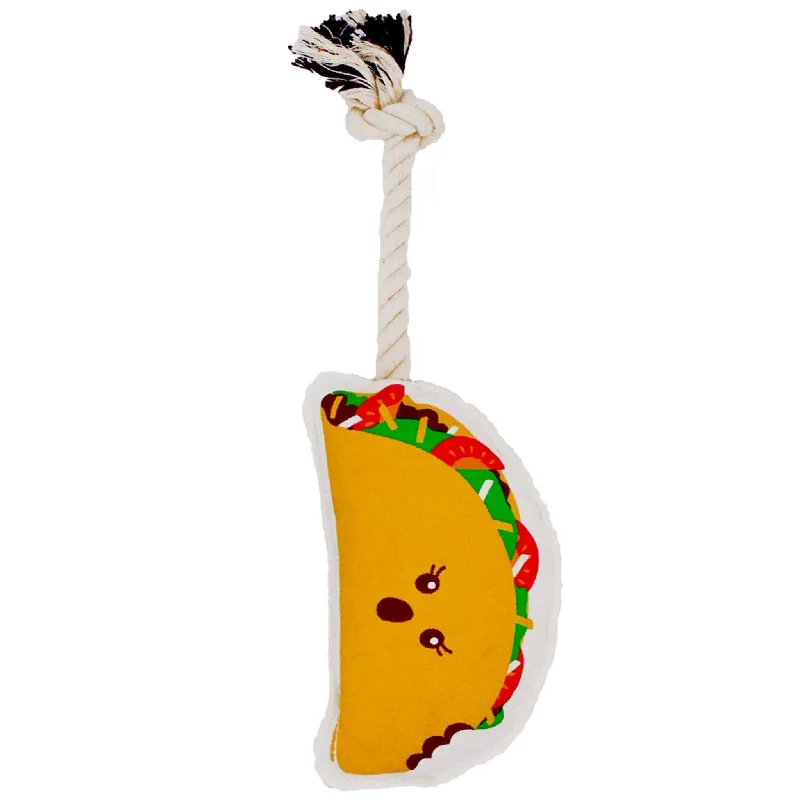 Speckle & Spot Taco Rope Dog Toy