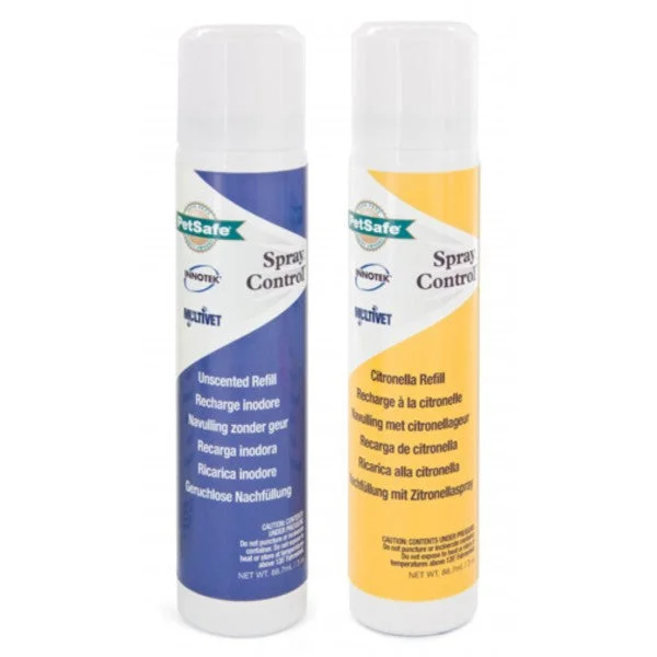 Spray Refill Can; Available in citronella or unscented, 85g