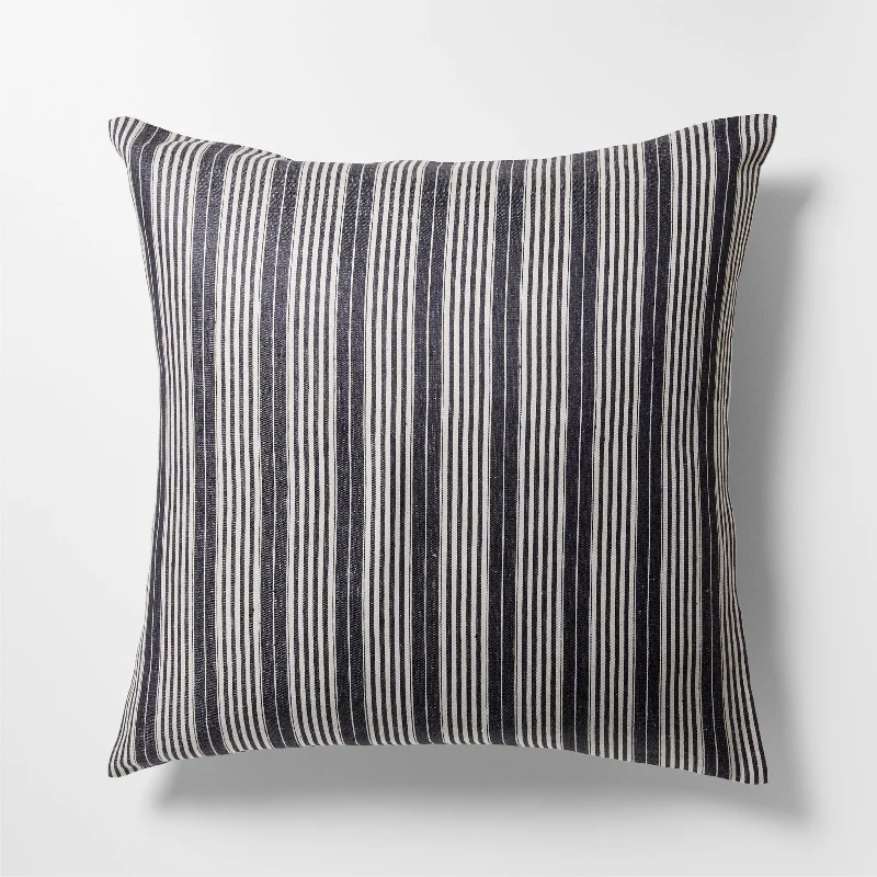 Tack Stripe Linen Pillow Sham