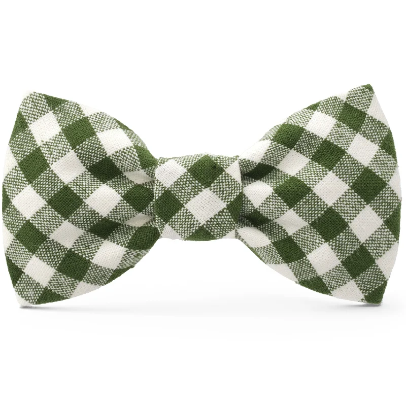 The Foggy Dog x Heather Taylor Home Bowtie - Gingham Hunter