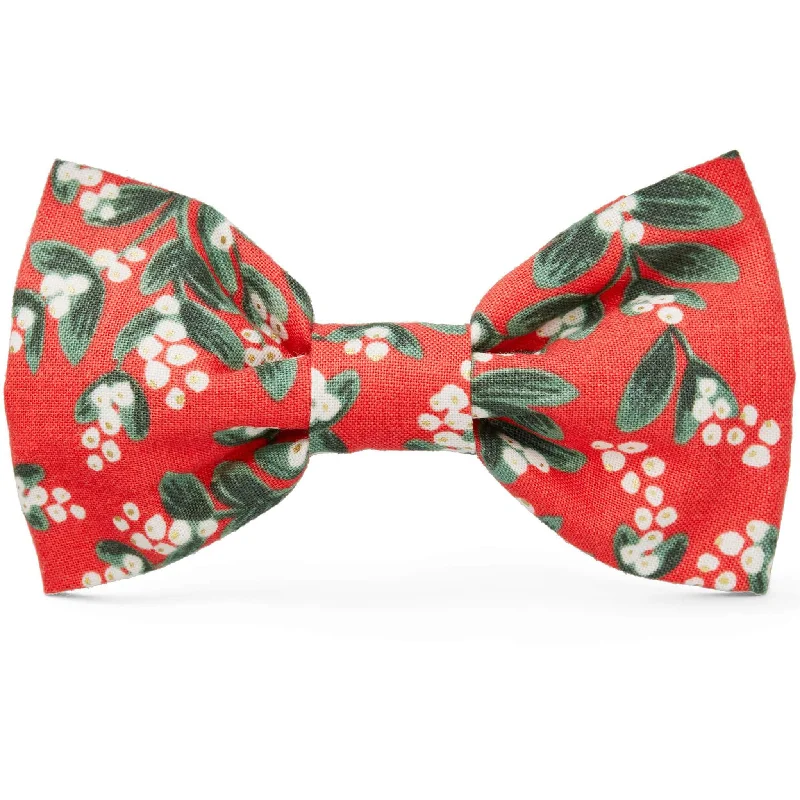 The Foggy Dog x Rifle Paper Co. Bowtie - Mistletoe