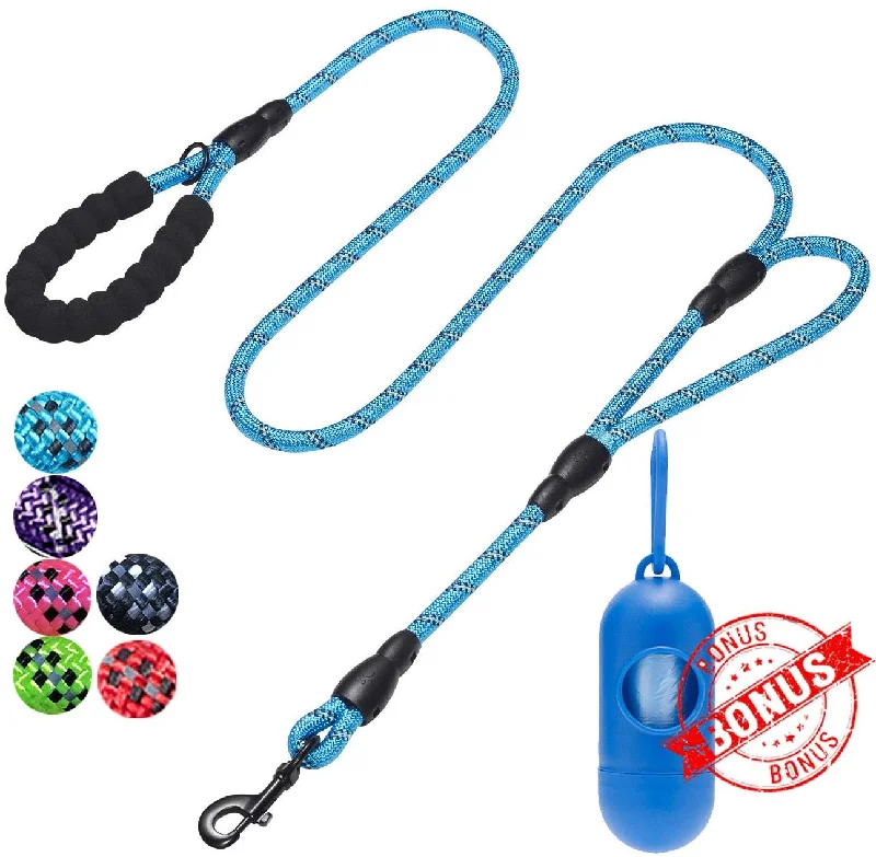 Rope leash-Blue