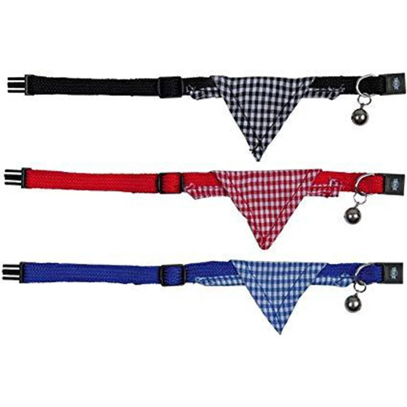 Trixie Cat Collar with Neckerchief, Nylon