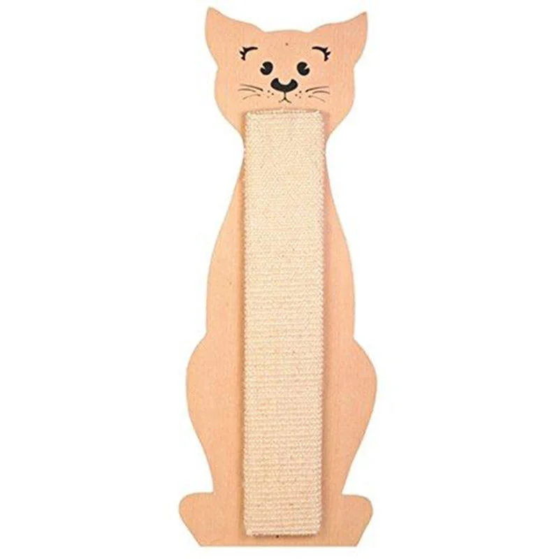 Trixie Cat Shaped Cat Scratching Board, 58 x 21 cm