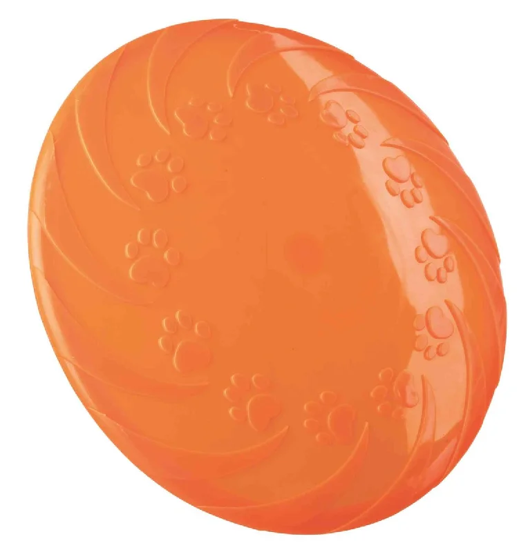 Trixie | Dog Activity & Sports Toy | Disc TPR Floatable Frisbee Roller