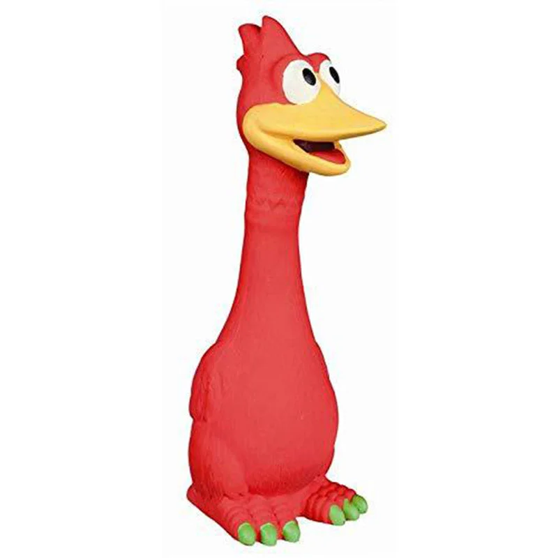 Trixie Latex Bird Dog Toy, 20 cm