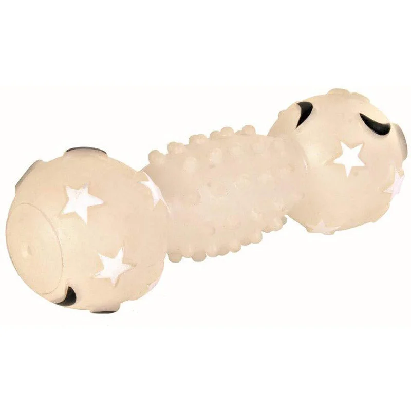 Trixie Moonlight Dumbbell Vinyl for Dog, 18 cm