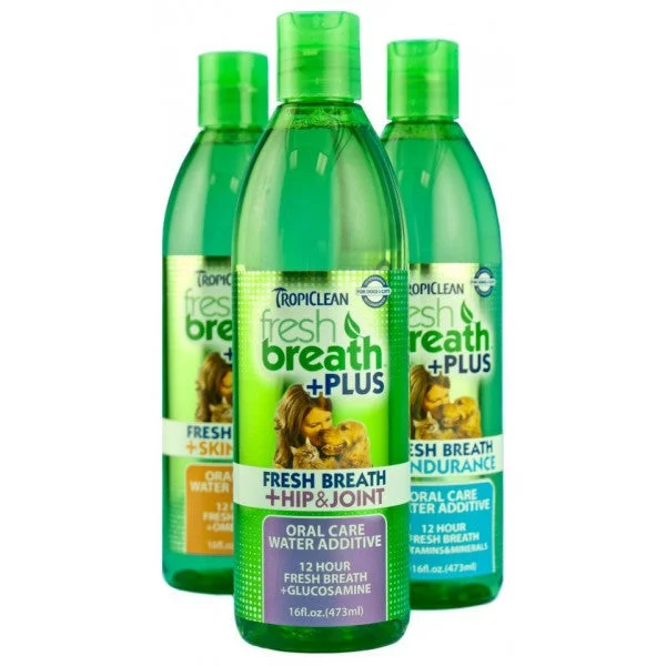 Tropiclean Fresh Breath Water Additive - Available in different formules