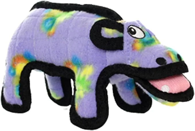 Tuffy Hilda the Hippo - World's Tuffest Soft Dog Toy