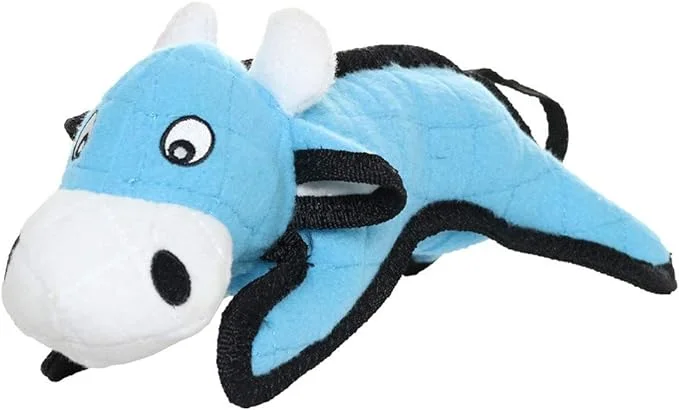 Tuffy Kelvin the Cow - World's Tuffest Soft Dog Toy