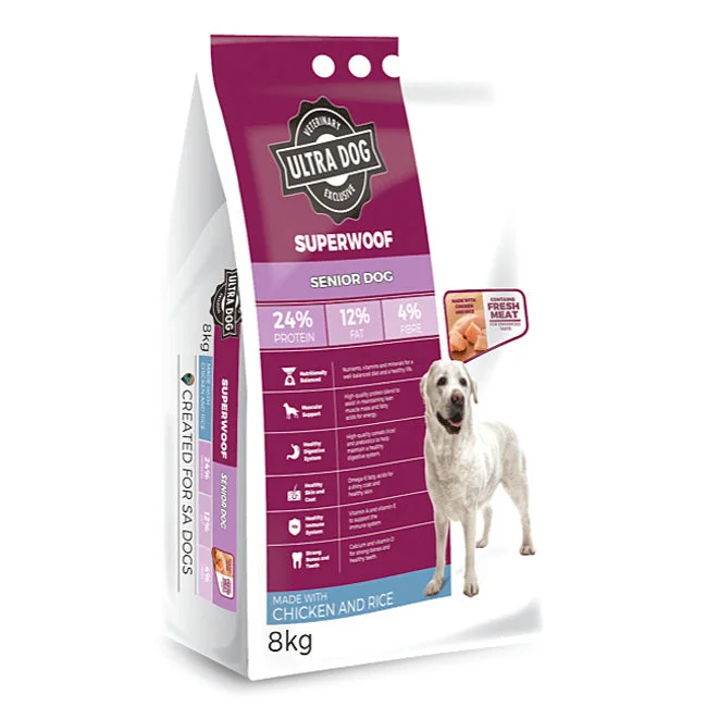 Ultra Pet Superwoof Senior Chicken & Rice Dry Dog Food