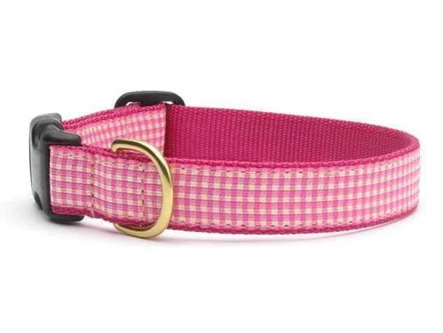 Up Country Pink Gingham Collar