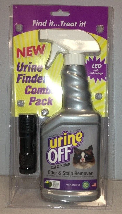 Urine Off & Urine Finder Combo Pack; Cat and Kitten Formula