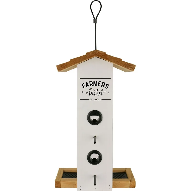 Vertical Farmhouse Wild Bird Feeder