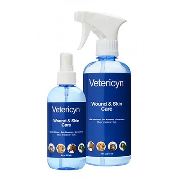 Vetericyn Skin Care Liquid; available different sizes.