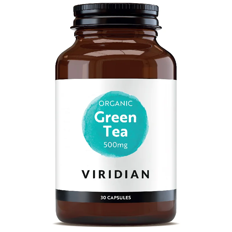 Viridian Organic Green Tea Leaf 500mg 30 caps