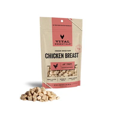 Vital Essentials - Cat Treat - Freeze Dried Chicken Breast