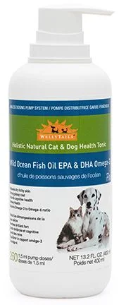 Welly Tails Cat & Dog - Wild Ocean Fish Oil EPA & DHA Omega 3