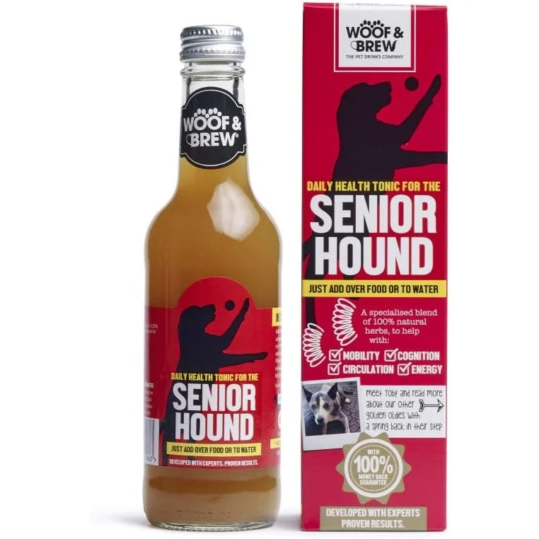 WOOF & BREW Senior Hound Supplement Tonic 330ml