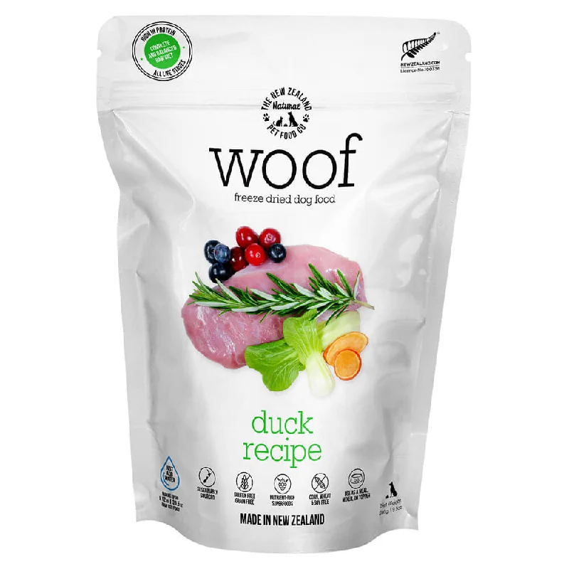 Woof Duck Freeze Dried Dog Food, 9.9 oz