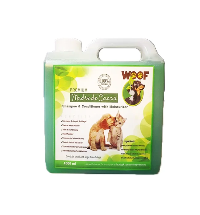 Woof Premium Madre De Cacao Shampoo & Conditioner With Moisturizer