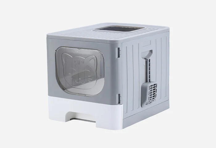 XDB-457 PLASTIC CAT LITTER BOX SIZE 49X39.2X38.3CM