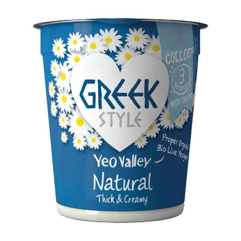 Yeo Valley Organic Greek Natural Yoghurt