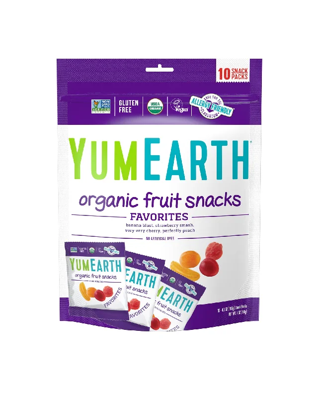 Organic Fruit Snacks Snack Packs