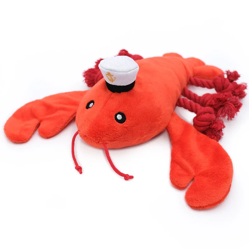 Zippy Paws Luca Lobster Dog Toy