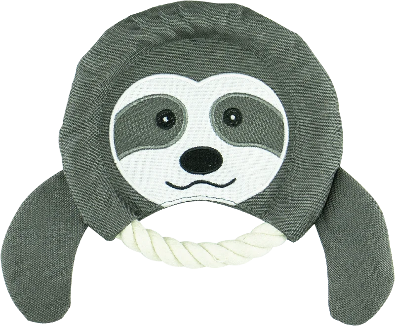 Zugo Plush Dog Toy - Frisbee Sloth